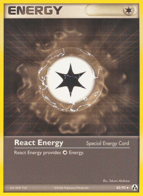React Energy (82/92) [EX: Legend Maker] Pokemon Single Pokémon  | Multizone: Comics And Games