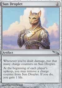 Sun Droplet [Mirrodin] MTG Single Magic: The Gathering  | Multizone: Comics And Games