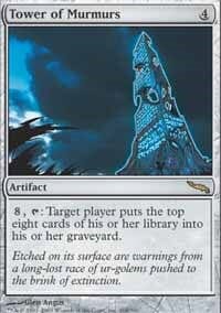 Tower of Murmurs [Mirrodin] MTG Single Magic: The Gathering  | Multizone: Comics And Games