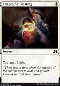 Chaplain's Blessing [Shadows over Innistrad] MTG Single Magic: The Gathering  | Multizone: Comics And Games