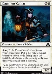 Dauntless Cathar [Shadows over Innistrad] MTG Single Magic: The Gathering  | Multizone: Comics And Games