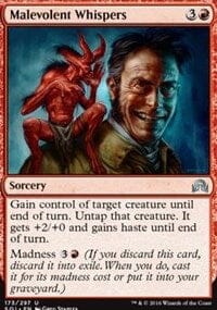 Malevolent Whispers [Shadows over Innistrad] MTG Single Magic: The Gathering  | Multizone: Comics And Games