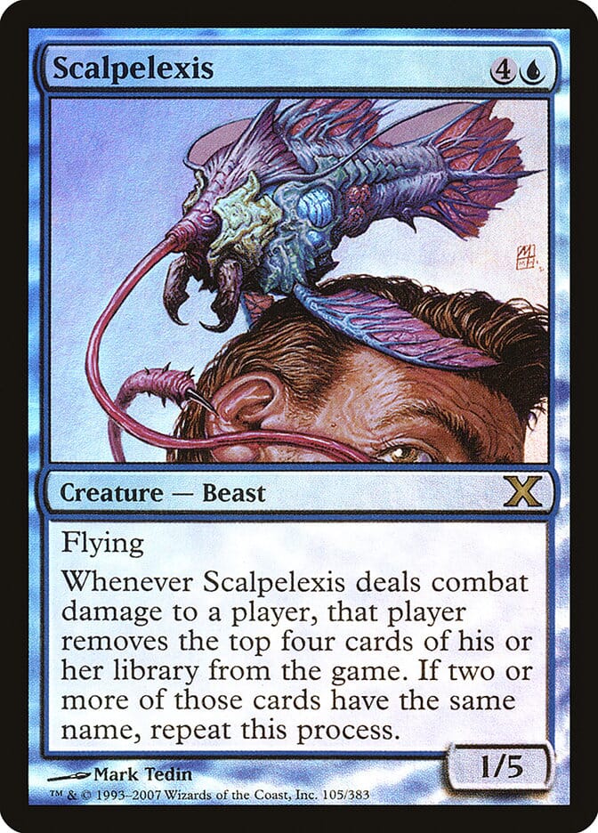 Scalpelexis (Premium Foil) [Tenth Edition] MTG Single Magic: The Gathering  | Multizone: Comics And Games