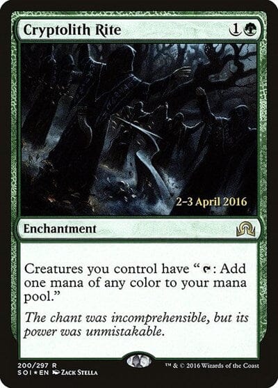 Cryptolith Rite [Shadows over Innistrad Promos] MTG Single Magic: The Gathering  | Multizone: Comics And Games