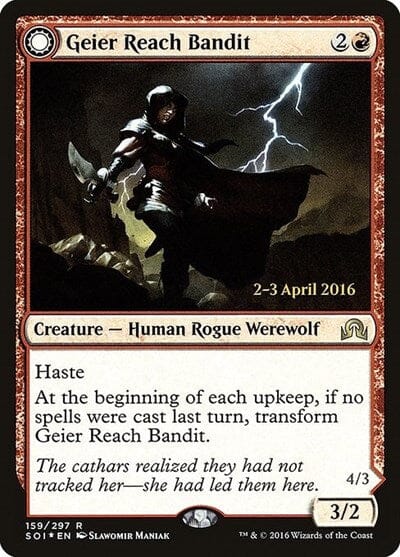 Geier Reach Bandit // Vildin-Pack Alpha [Shadows over Innistrad Promos] MTG Single Magic: The Gathering  | Multizone: Comics And Games