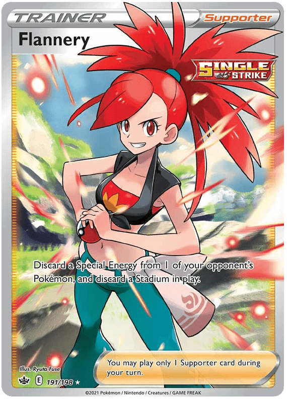Flannery (191/198) [Sword & Shield: Chilling Reign] Pokemon Single Pokémon  | Multizone: Comics And Games