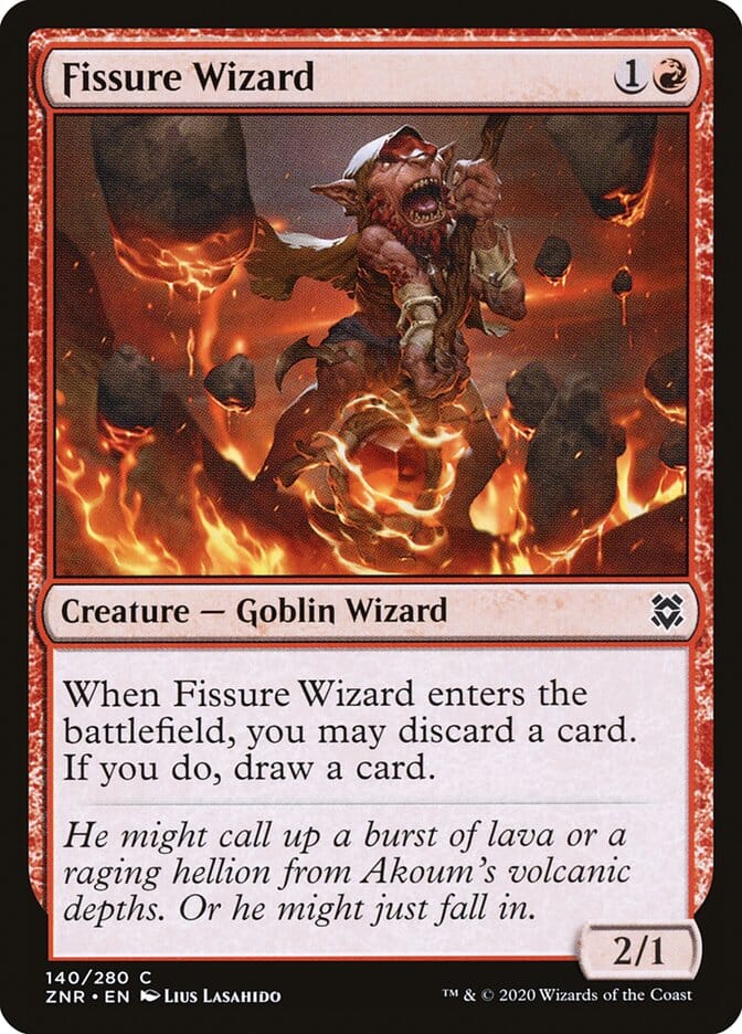 Fissure Wizard [Zendikar Rising] MTG Single Magic: The Gathering  | Multizone: Comics And Games