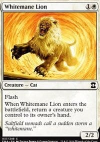 Whitemane Lion [Eternal Masters] MTG Single Magic: The Gathering  | Multizone: Comics And Games