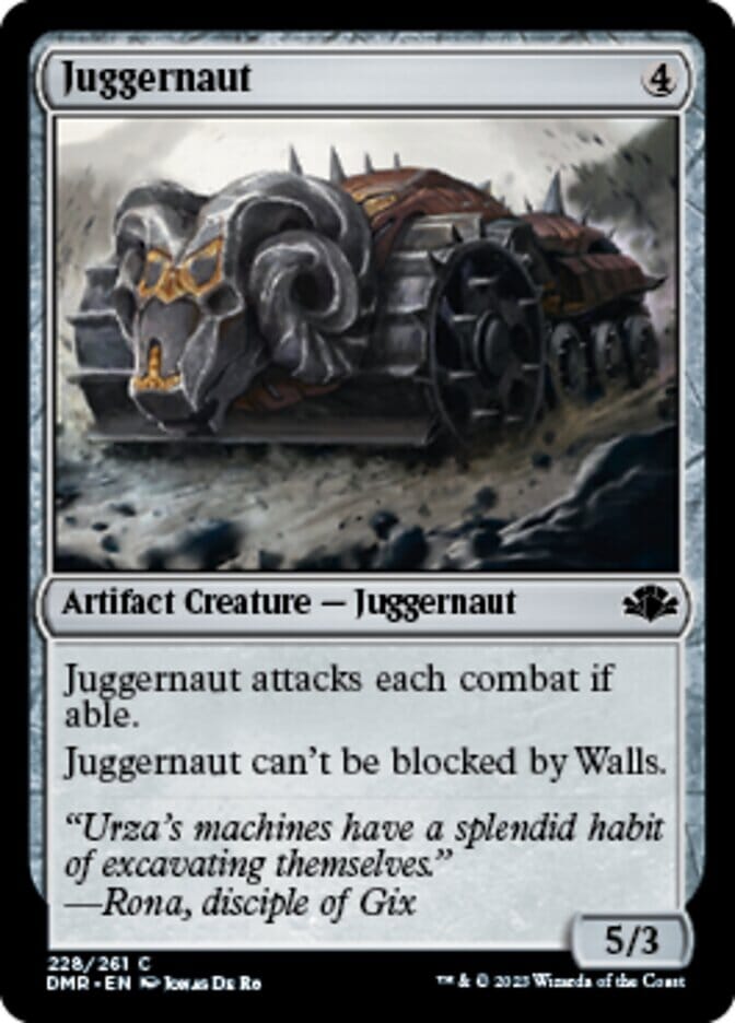 Juggernaut [Dominaria Remastered] MTG Single Magic: The Gathering  | Multizone: Comics And Games