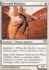 Devoted Retainer [Champions of Kamigawa] MTG Single Magic: The Gathering  | Multizone: Comics And Games