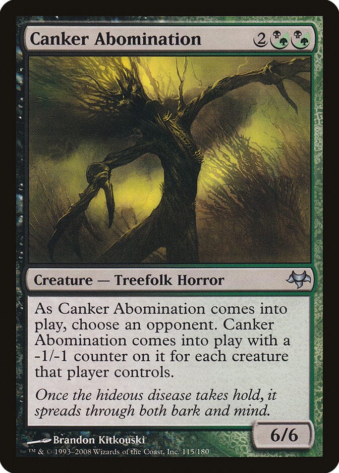 Canker Abomination [Eventide] MTG Single Magic: The Gathering  | Multizone: Comics And Games