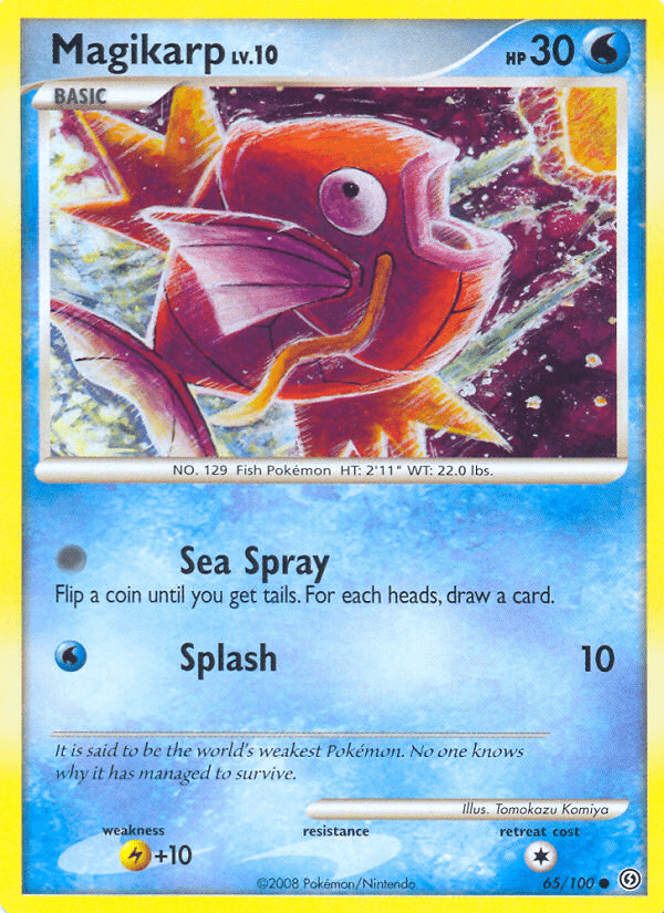 Magikarp (65/100) [Diamond & Pearl: Stormfront] Pokemon Single Pokémon  | Multizone: Comics And Games