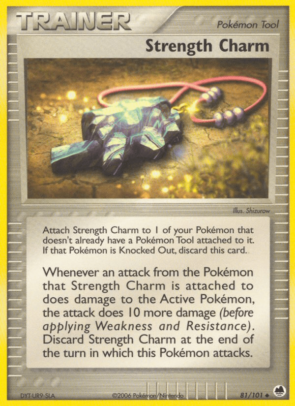 Strength Charm (81/101) [EX: Dragon Frontiers] Pokemon Single Pokémon  | Multizone: Comics And Games