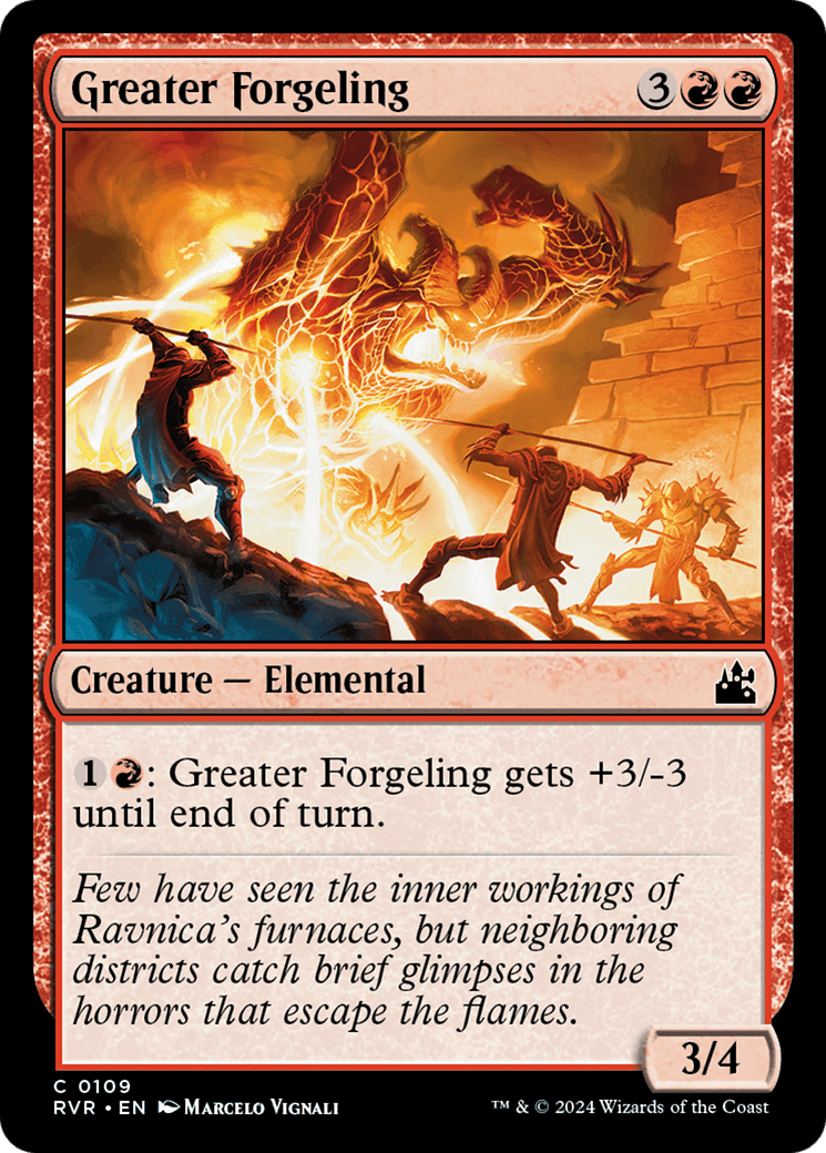 Greater Forgeling [Ravnica Remastered] MTG Single Magic: The Gathering  | Multizone: Comics And Games