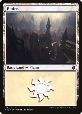 Plains (290) [Commander 2019] MTG Single Magic: The Gathering  | Multizone: Comics And Games