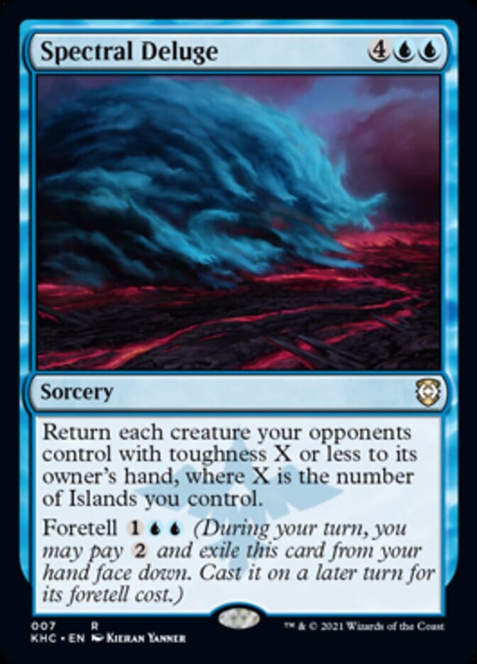Spectral Deluge [Kaldheim Commander] MTG Single Magic: The Gathering  | Multizone: Comics And Games