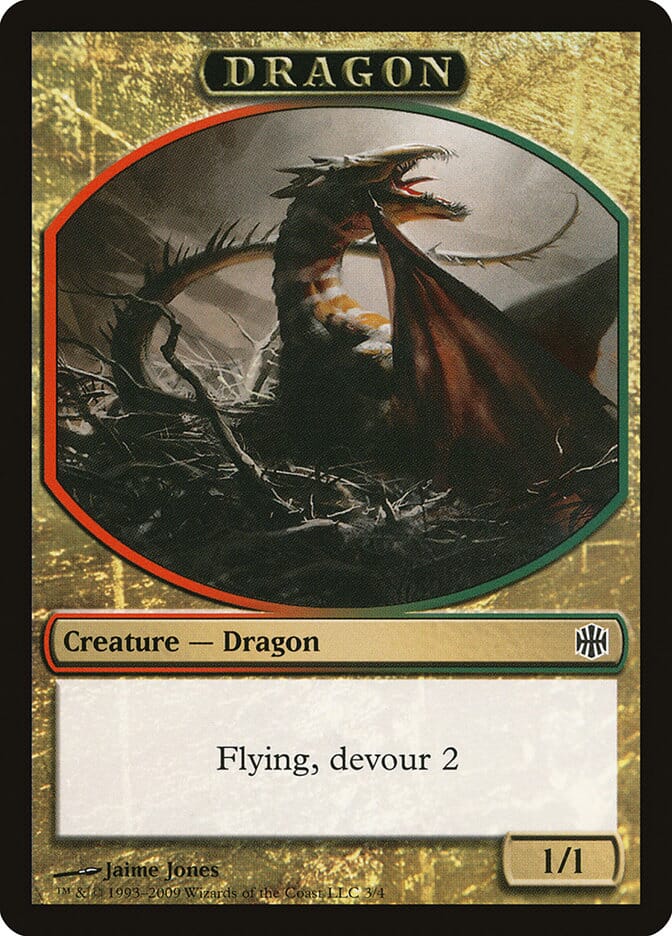 Dragon [Alara Reborn Tokens] MTG Single Magic: The Gathering  | Multizone: Comics And Games