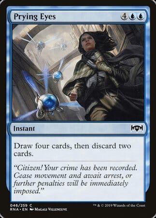 Prying Eyes [Ravnica Allegiance] MTG Single Magic: The Gathering  | Multizone: Comics And Games