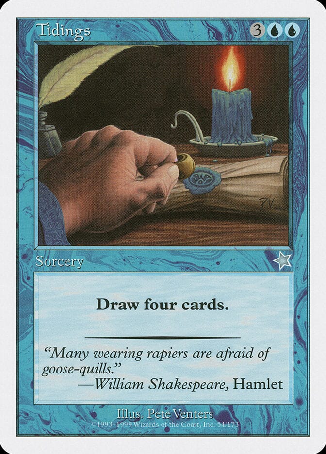 Tidings [Starter 1999] MTG Single Magic: The Gathering  | Multizone: Comics And Games