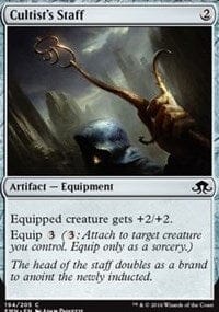 Cultist's Staff [Eldritch Moon] MTG Single Magic: The Gathering  | Multizone: Comics And Games