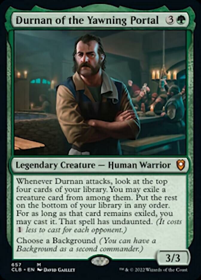 Durnan of the Yawning Portal [Commander Legends: Battle for Baldur's Gate] MTG Single Magic: The Gathering  | Multizone: Comics And Games