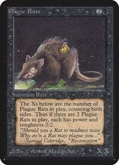 Plague Rats [Limited Edition Alpha] MTG Single Magic: The Gathering  | Multizone: Comics And Games