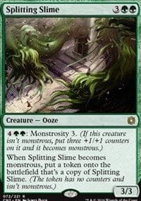 Splitting Slime [Conspiracy: Take the Crown] MTG Single Magic: The Gathering  | Multizone: Comics And Games