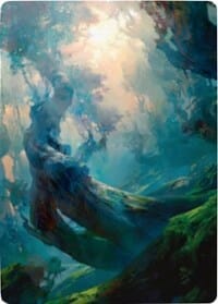 Forest 3 Art Card [Zendikar Rising Art Series] MTG Single Magic: The Gathering  | Multizone: Comics And Games