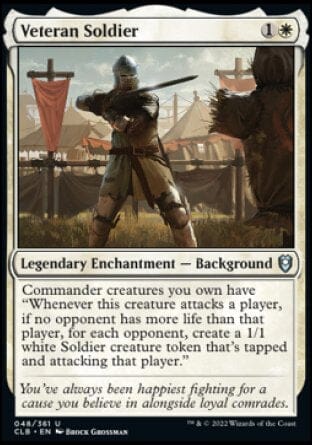 Veteran Soldier [Commander Legends: Battle for Baldur's Gate] MTG Single Magic: The Gathering  | Multizone: Comics And Games