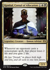 Kambal, Consul of Allocation [Kaladesh Promos] MTG Single Magic: The Gathering  | Multizone: Comics And Games