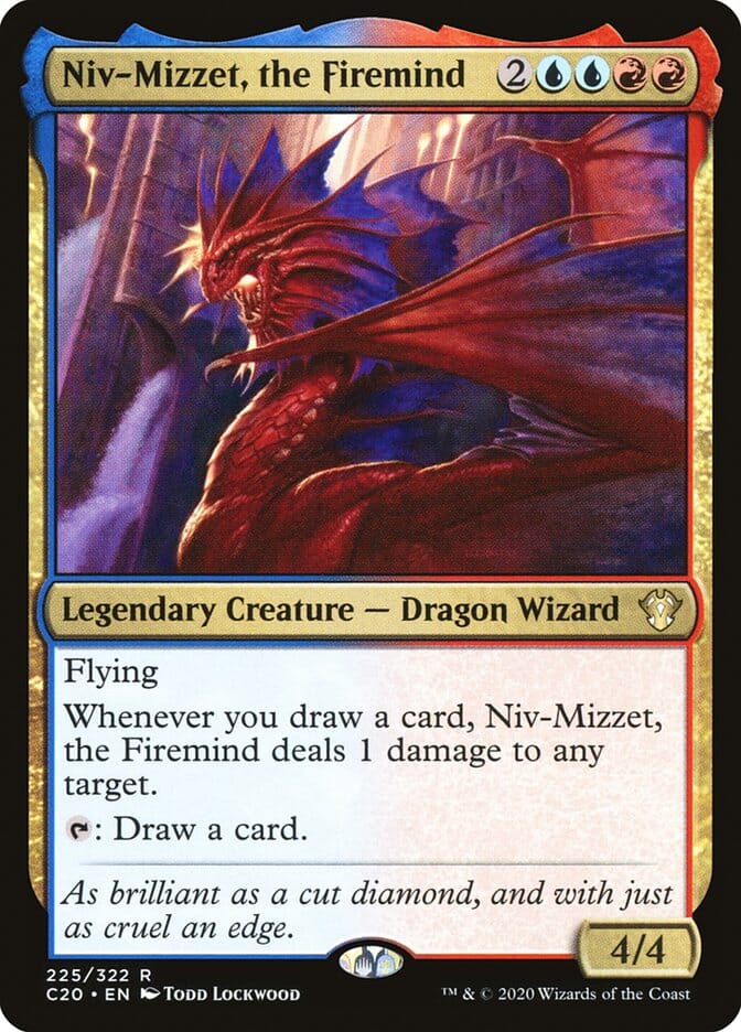 Niv-Mizzet, the Firemind [Commander 2020] MTG Single Magic: The Gathering  | Multizone: Comics And Games