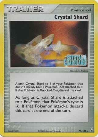 Crystal Shard (76/100) (Stamped) [EX: Crystal Guardians] Pokemon Single Pokémon  | Multizone: Comics And Games