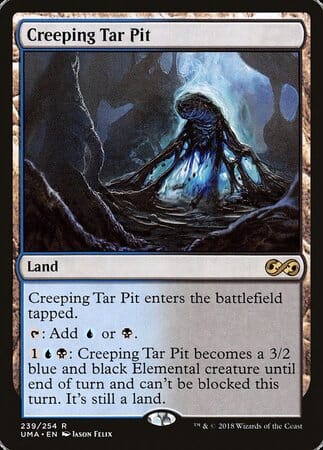 Creeping Tar Pit [Ultimate Masters] MTG Single Magic: The Gathering  | Multizone: Comics And Games