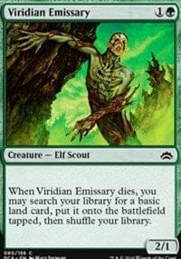 Viridian Emissary [Planechase Anthology] MTG Single Magic: The Gathering  | Multizone: Comics And Games