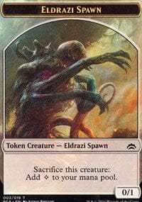 Eldrazi Spawn (002) // Eldrazi Double-sided Token [Planechase Anthology] MTG Single Magic: The Gathering  | Multizone: Comics And Games