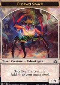 Eldrazi Spawn (004) // Eldrazi Double-sided Token [Planechase Anthology] MTG Single Magic: The Gathering  | Multizone: Comics And Games