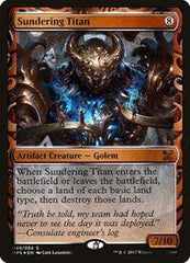 Sundering Titan [Kaladesh Inventions] MTG Single Magic: The Gathering  | Multizone: Comics And Games