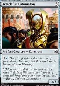 Watchful Automaton [Aether Revolt] MTG Single Magic: The Gathering  | Multizone: Comics And Games