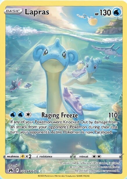 Lapras (GG05/GG70) [Sword & Shield: Crown Zenith] Pokemon Single Pokémon  | Multizone: Comics And Games