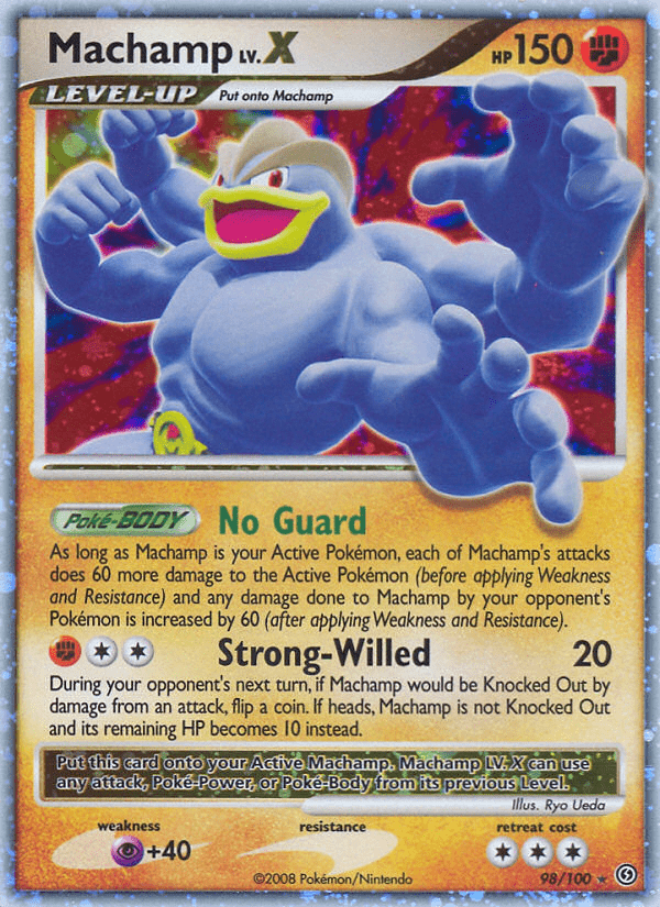 Machamp LV.X (98/100) [Diamond & Pearl: Stormfront] Pokemon Single Pokémon  | Multizone: Comics And Games