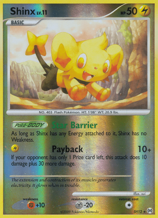 Shinx (SH12) [Platinum: Arceus] Pokemon Single Pokémon  | Multizone: Comics And Games