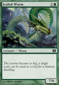Scaled Wurm [Ninth Edition] MTG Single Magic: The Gathering  | Multizone: Comics And Games