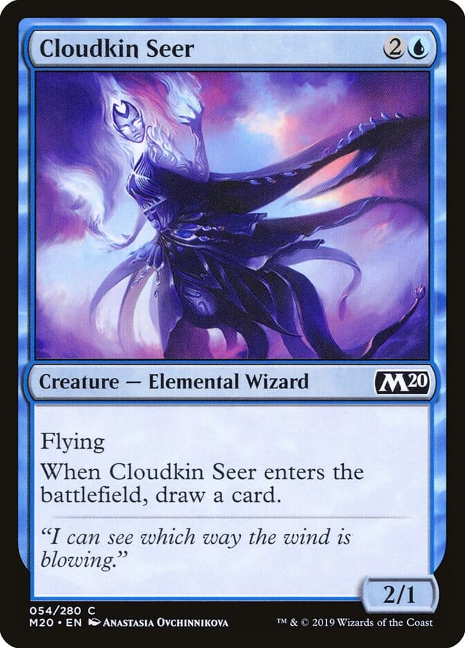 Cloudkin Seer [Core Set 2020] MTG Single Magic: The Gathering  | Multizone: Comics And Games