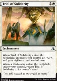 Trial of Solidarity [Amonkhet] MTG Single Magic: The Gathering  | Multizone: Comics And Games