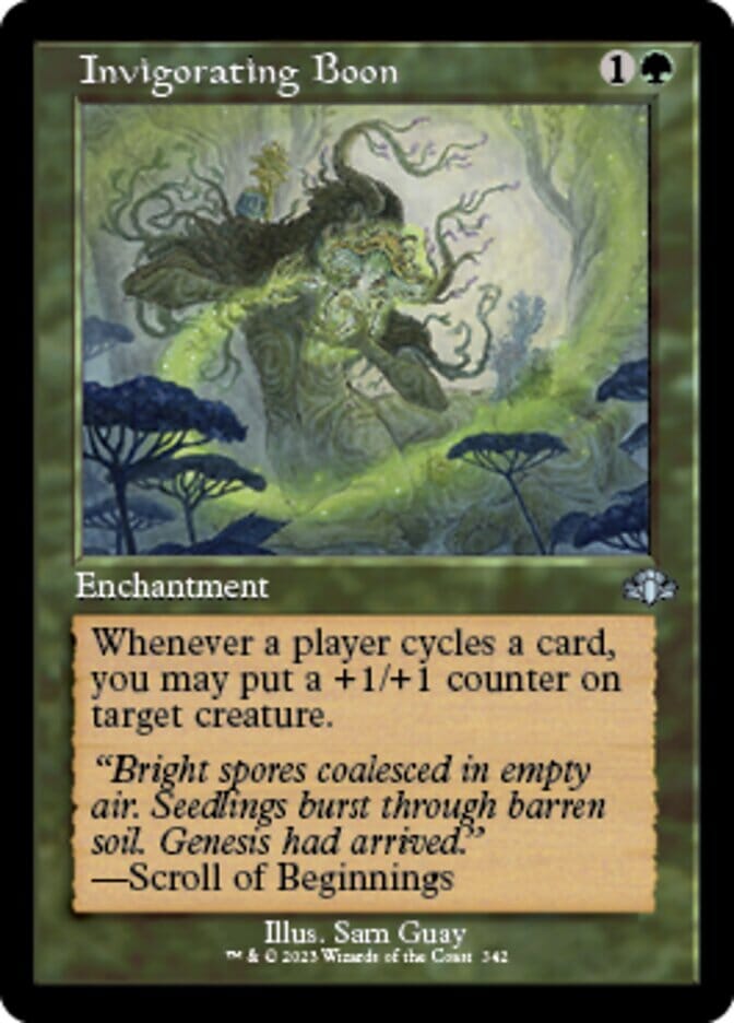 Invigorating Boon (Retro) [Dominaria Remastered] MTG Single Magic: The Gathering  | Multizone: Comics And Games