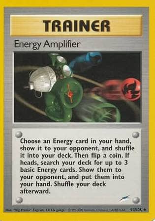 Energy Amplifier (98/105) [Neo Destiny Unlimited] Pokemon Single Pokémon  | Multizone: Comics And Games