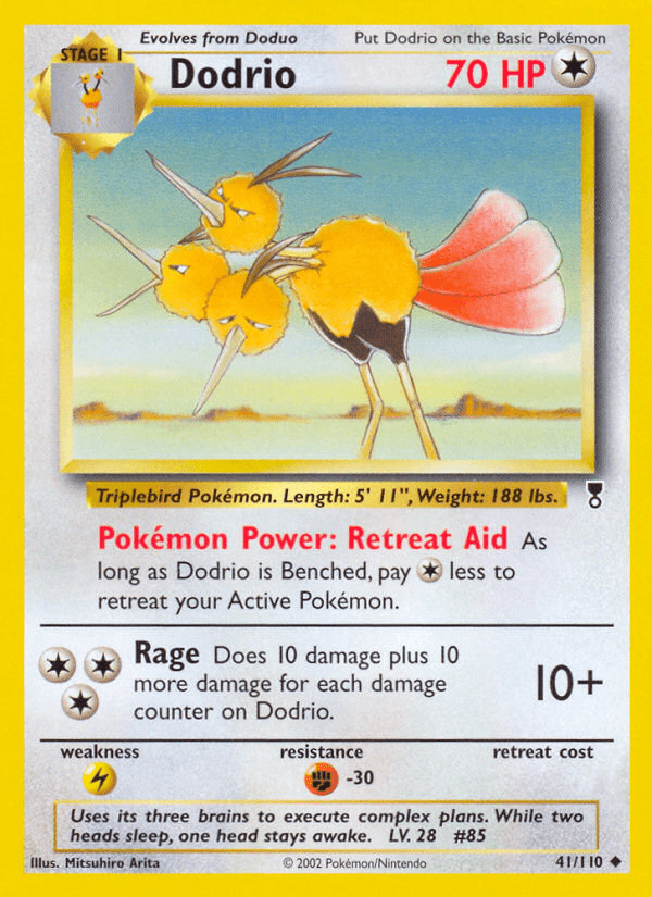 Dodrio (41/110) [Legendary Collection] Pokemon Single Pokémon  | Multizone: Comics And Games