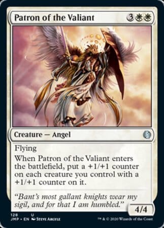 Patron of the Valiant [Jumpstart] MTG Single Magic: The Gathering  | Multizone: Comics And Games