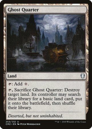 Ghost Quarter [Commander Anthology Volume II] MTG Single Magic: The Gathering  | Multizone: Comics And Games