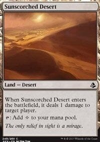 Sunscorched Desert [Amonkhet] MTG Single Magic: The Gathering  | Multizone: Comics And Games